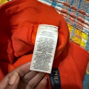 Ralph Lauren Vibrant Orange Sweatpants